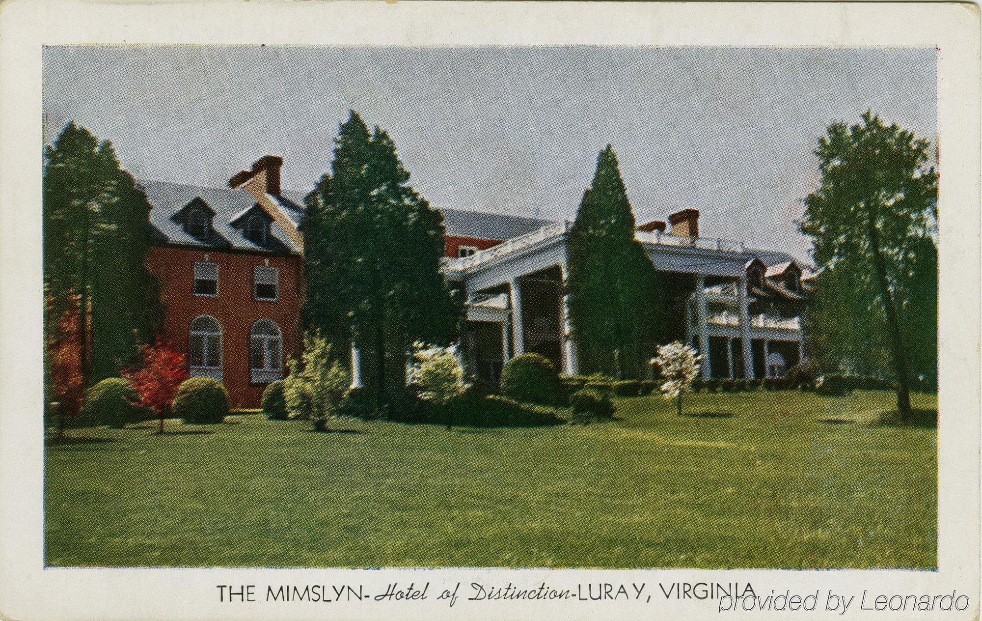 The Mimslyn Inn Luray Exterior foto
